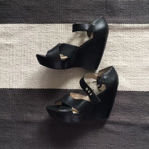 Micheal Micheal Kors platform heels shoes